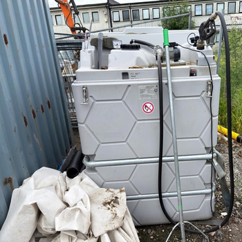 Dieseltank 2500 liter CUBE TANK 2500