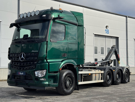 Tridemväxlare Mercedes-Benz Arocs 12.8 PowerShift -2022 | HIAB 24 ton