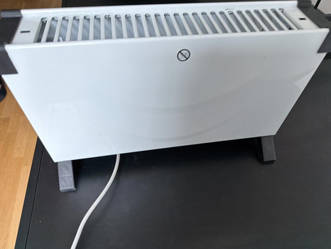 Elradiatorer Clas Ohlson, 2 st, 2000 W