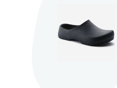 TOFFLA BIRKENSTOCK SUPER BIRKI, SVART, STL. 35