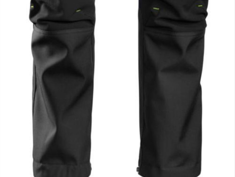 SOFTSHELLBYXA SNICKERS BLÅ/MARIN FW HF, STL. 148