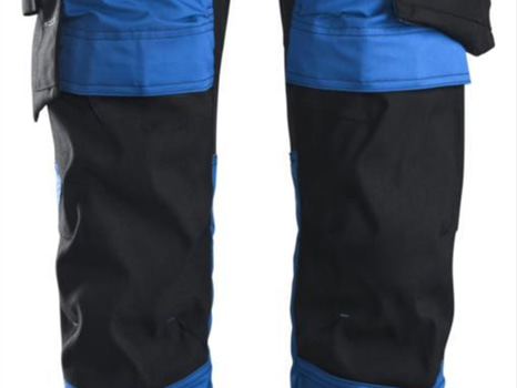 MIDJEBYXA SNICKERS 6241 BLÅ/SVART STRETCH AW HF, STL. 88