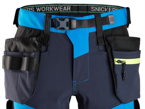 SHORTS SNICKERS BLÅ, STRETCH FW HF STL. 48
