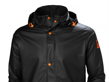 REGNJACKA HELLY HANSEN, SVART, GALE STL. 3XL