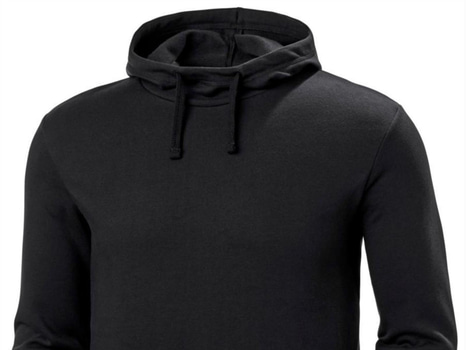 2 ST. HUVTRÖJA HELLY HANSEN, MANCHESTER HOODIE, SVART, STL. 2XL