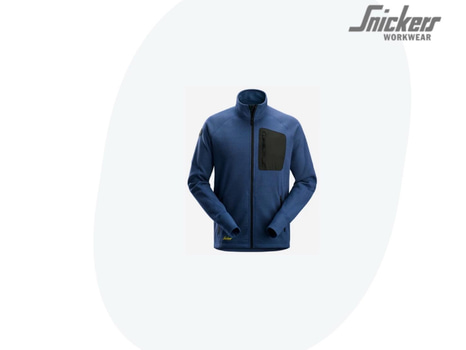 FLEECETRÖJA SNICKERS WORKWEAR, DJUPBLÅ, STL. XL