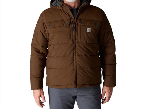 VINTERJACKA CARHARTT, MONTANA LOOSE FIT, INSULATED JACKET, RED DUCK, STL. L