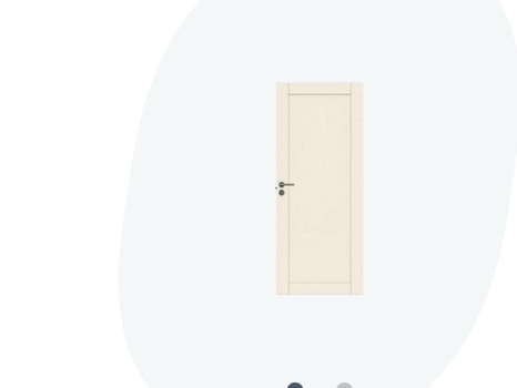 2 ST. DÖRRBLAD SWEDOOR, UNIQUE 01L 9X21, VIT