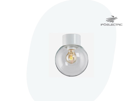 TAKARMATUR IFÖ ELECTRIC CLASSIC GLOB 180 IP54, RAK, E27, RAK