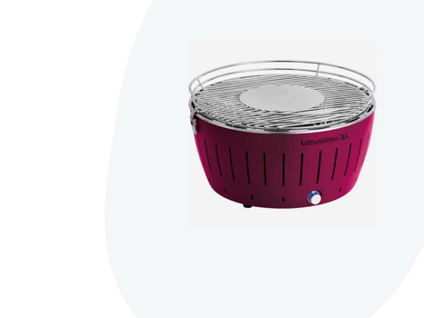 LOTUSGRILL G 435 Kolgrill XL, 43.5 cm, lila