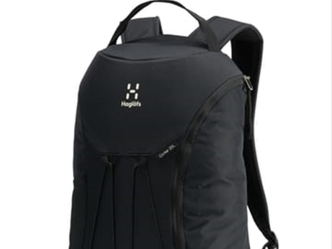 RYGGSÄCK HAGLÖFS, CORKER LARGE, 20 L, SVART