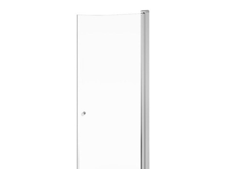 2 ST. DUSCHDÖRRAR GUSTAVSBERG, ROUND, KLARGLAS, BLANKPOLERAD PROFIL