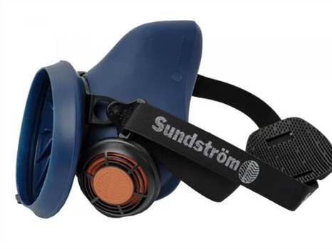 2 ST. HALVMASK SR 100 SILIKON, M\/L