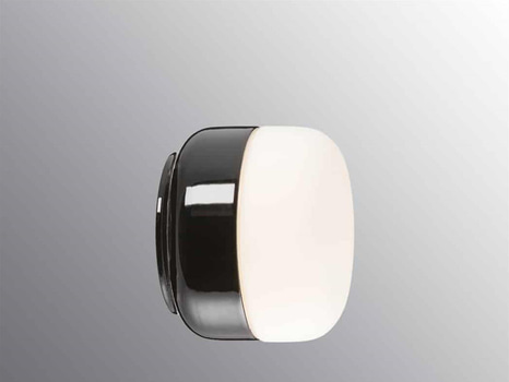 ARMATUR FÖR VÄGG OCH TAK OHM 140/115 LED 2700K – IFÖ ELECTRIC, SVART