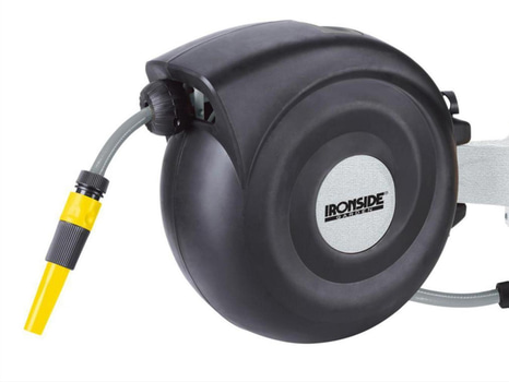 VÄGGSLANGBOX IRONSIDE 1\/2 20M, INKL KOPPL OCH MUNST 500092 OBS! PRODUKTEN ÄR SKADAD