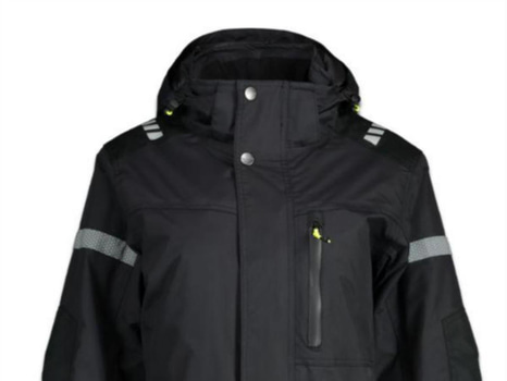 VINTERJACKA TOPSWEDE, 360 DAM, SVART, STL. XXL
