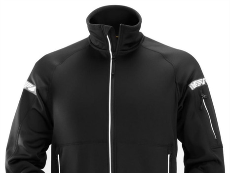 FLEECEJACKA SNICKERS, 8004-0400 SVART, STL. XL