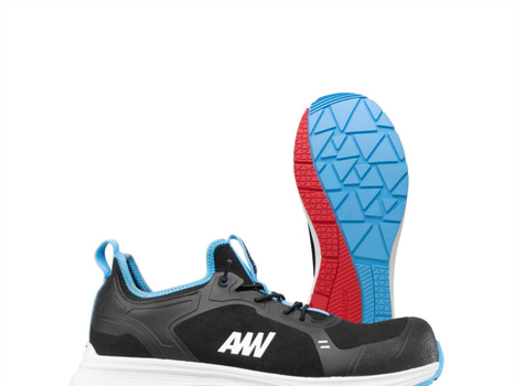 SKYDDSSKO ACTIVEWEAR, SNATCH, 7383 S3 Q.LACE SVART/BLÅ, STL. 40