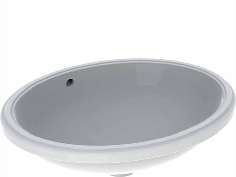 TVÄTTSTÄLL GEBERIT, VARIFORM , UND.BYGGN.OVALT. B=50.T=46. KT
