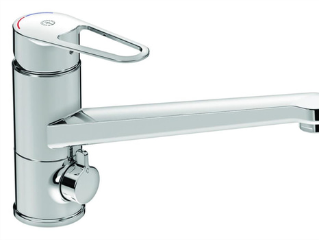 KÖKSBLANDARE GUSTAVSBERG, NYA NAUTIC LÅG PIP. DM-AVST. C-KLASS