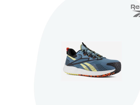 SKYDDSSKO REEBOK, IB3611 FE4  BLÅ/GUL, STL. 41