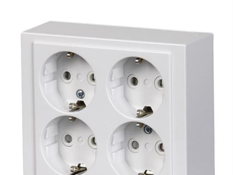 7 ST. VÄGGUTTAG.4-V MJ SNABB UTP.VIT, IMPRESSIVO UTANPÅLIGGANDE