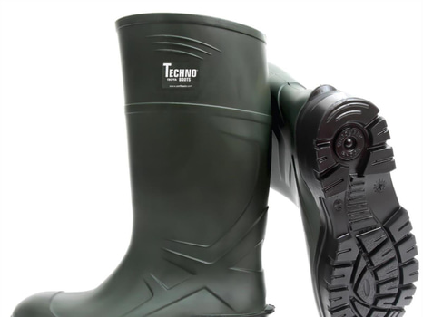SKYDDSSTÖVEL TECHNO S5, GRÖN PU STL. 44