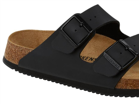 YRKESSANDAL BIRKENSTOCK, ARIZONA SL NORMAL SVART STL. 38