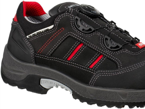 SKYDDSSKO JALAS 1738 ZENIT, EASYROLL S3 SVART\/RÖD STL. 40