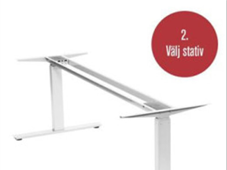 HÖJ- OCH SÄNKBART STATIV LANAB SILVER