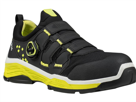 SKYDDSSKO JALAS TIO 2068, BOA S3 SVART\/GUL STL. 45