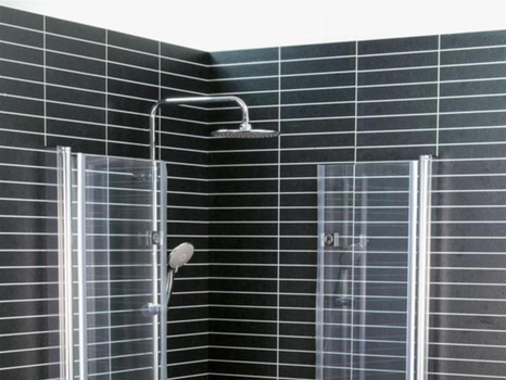 VIKBAR DUSCHVÄGG ARROW TWICE, HÖGER 772MM.