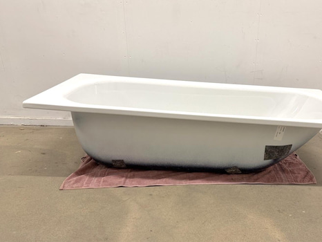 BADKAR GBG, INBYGGNAD 2942, 160X70, UTAN HÅL FÖR BRÄDDAVLOPP OCH HANDTAG