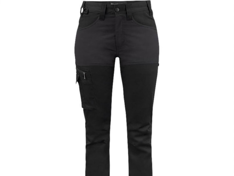 BYXA TEXSTAR WP37 STRETCH DAM, SVART 36\/32