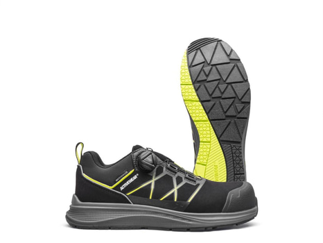 2 ST. SKYDDSSKO ACTIVEWEAR KIPP 7678, S7S FITGO SVART STL. 47