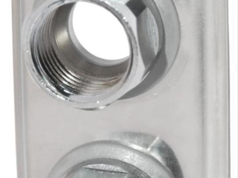 2 ST. 18 VÄGGBRICKA VATETTE FÖR, 2 RÖR 60C\/C PEX,ALUPEX FKR.