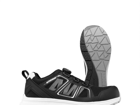 SKYDDSSKO ACTIVEWEAR SQUAT, 7422 FITGO S1P SVART STL. 46