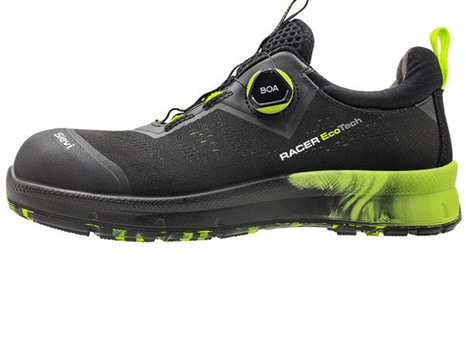 SIEVI ECOTECH ROLLER BOA S3L SKYDDSSKO SVART, STORLEK 45