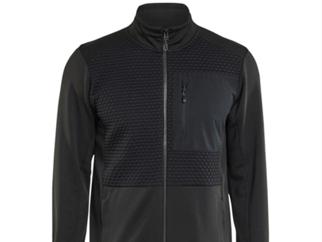 LUVTRÖJA BLÅKLÄDER SVART, FULL ZIP STL.L