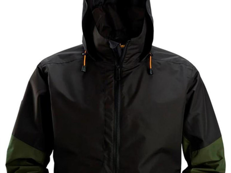 SKALJACKA SNICKERS 1304-3104, GRÖN\/SVART AW STL. 3XL