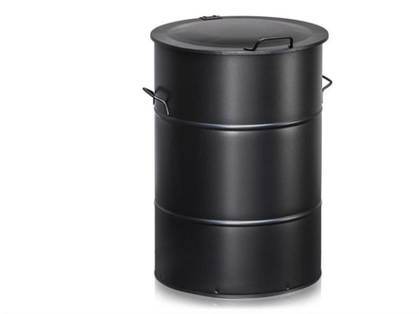 2 ST. AVFALLSBEHÅLLARE 160 L SVART