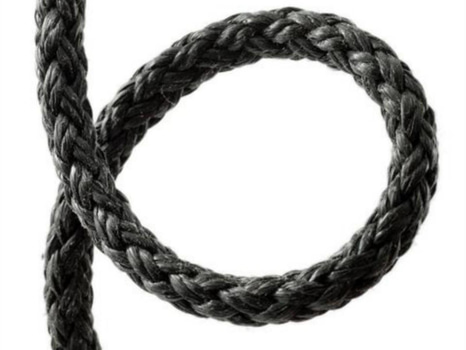 TÅGVIRKE PP SVART LÖSFLÄTAD, 12MM 165M\/SP