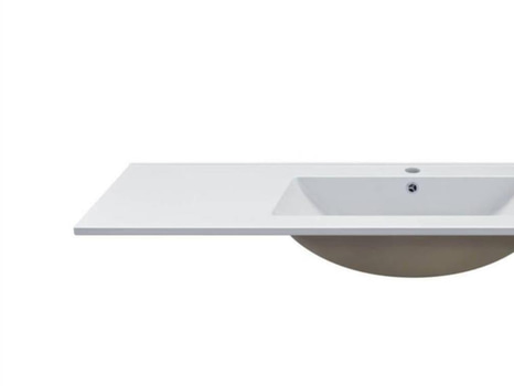 MÖBELTVÄTTSTÄLL A-COLLECTION, 75 CM, H=18MM, VITT