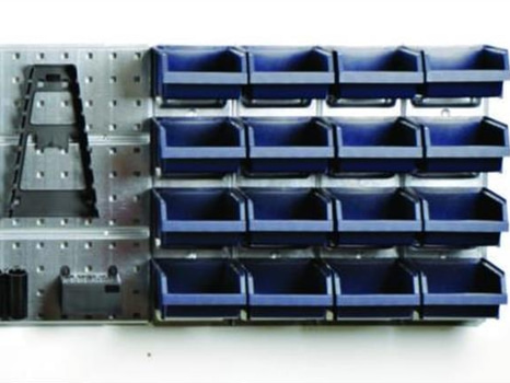 VERKSTADSSET RAACO STARTSET 1, FÖRV.SKÅP+PANEL+KROK+BACKAR