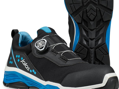 SKYDDSSKO JALAS TIO 2028, BOA S3 SVART\/BLÅ STL. 42