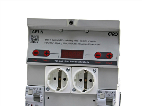 INSATSER TID- & TEMPSTYRT UTAN MÄTNING GARO, AELN 210-2