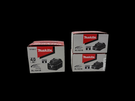 4 st. batterier Makita