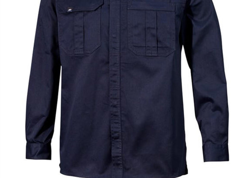 2 st. Skjortor Björnkläder, bomull, marinblå, stl. XS