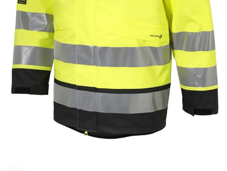 Regnjacka Univern, Hivis gul kl 3