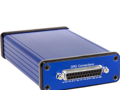 Nätverksbaserad GPIO-brygga och distributionsgränssnitt Skaarhoj, eth-gpi link